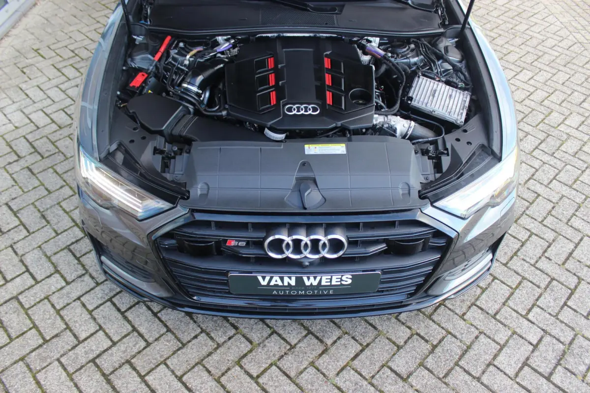 S6 TDI quattro 350 pk | Dakraam | B&O | Stoelventilatie | 360 Camera | Leer | Trekhaak | Stoelverwarming | DAB | Drive select | Cruise control |