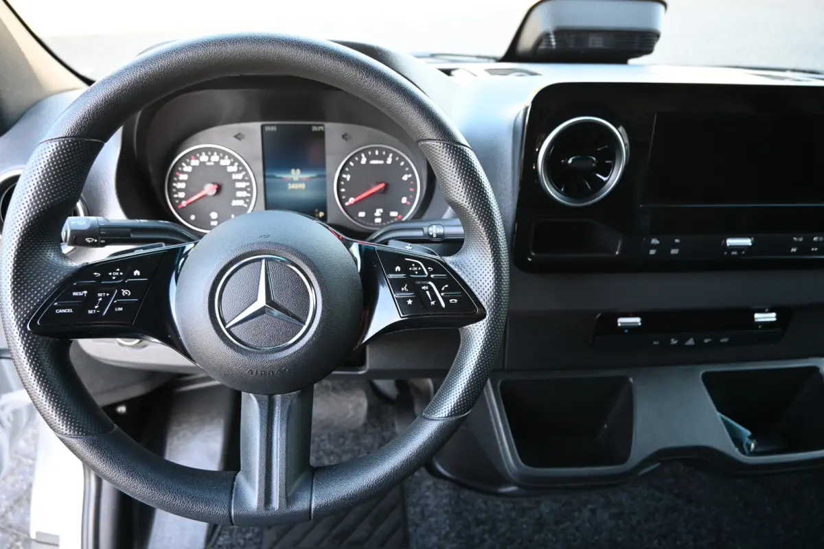 317 CDI L2H2 Pro LED, Geveerde stoel, Navigatie met camera