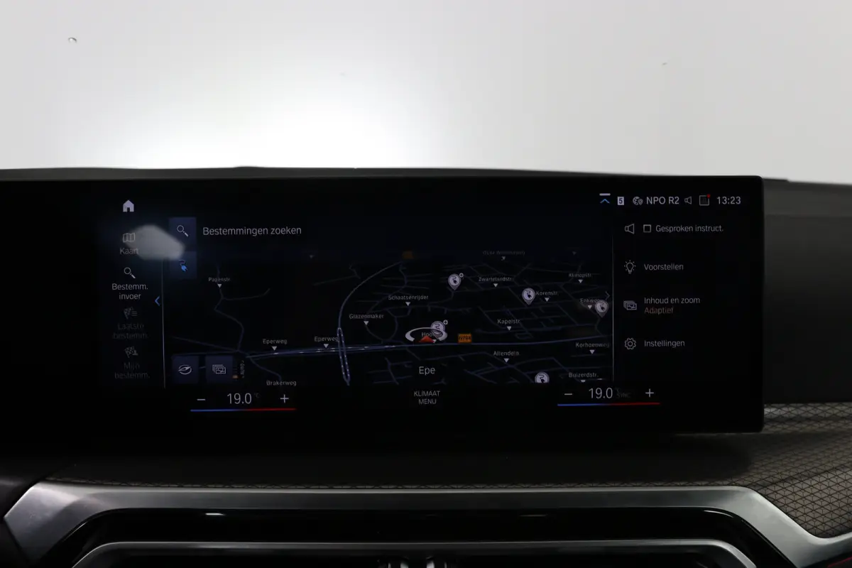 eDrive40 84 kWh M-Sport | SOH 94% | Trekhaak! | Sfeerverlichting | LED | Sportstoelen | Camera | Elk. Achterklep | Leder/Alcantara | Keyless | Clima | Navi | LMV | Parkeersensoren V+A