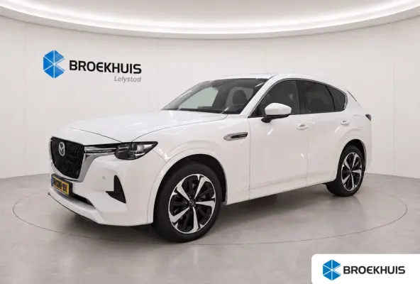 2.5 e-SKYACTIV PHEV 327PK TAKUMI AUTOMAAT / NAVI / LEDER / CLIMA / FULL-LED / PDC / 20" LMV / BOSE AUDIO / PANO DAK / KEYLESS / 360 CAMERA / HUD / WEGKLAP. TREKHAAK / WINTERPAKKET / ADAPT. C