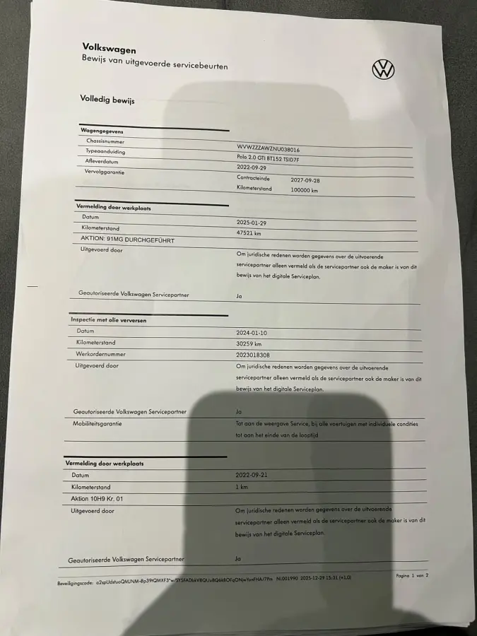 2.0 TSI GTI BEATS CAM PANO KEYLESS Garantie