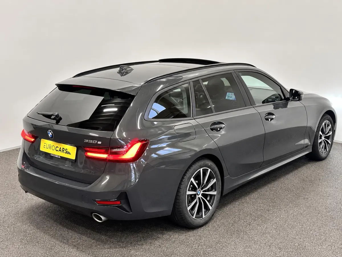 330e Sportline Panoramadak Navi Carplay Cruise Control Full LED PDC VA Privacy Glass Live Cockpit Professional DAB+ Shadowline Hemel Antraciet