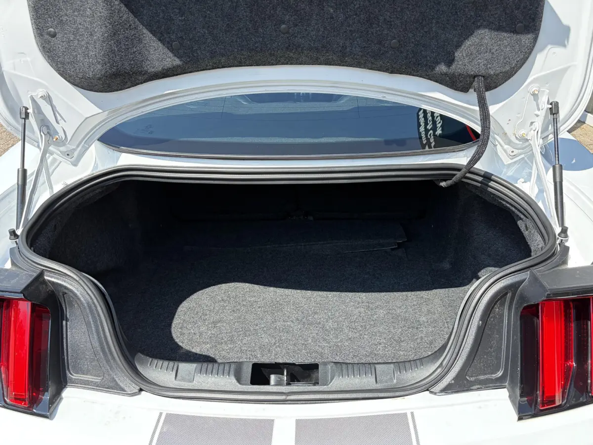 2.3 EcoBoost / 317 PK / Automaat / Race-Striping / Borla Performance sport-uitlaat / Vol-lederen stoelen mét verwarming en koeling / Keyless entry / Schakelflippers stuurwiel / Xenon lampen