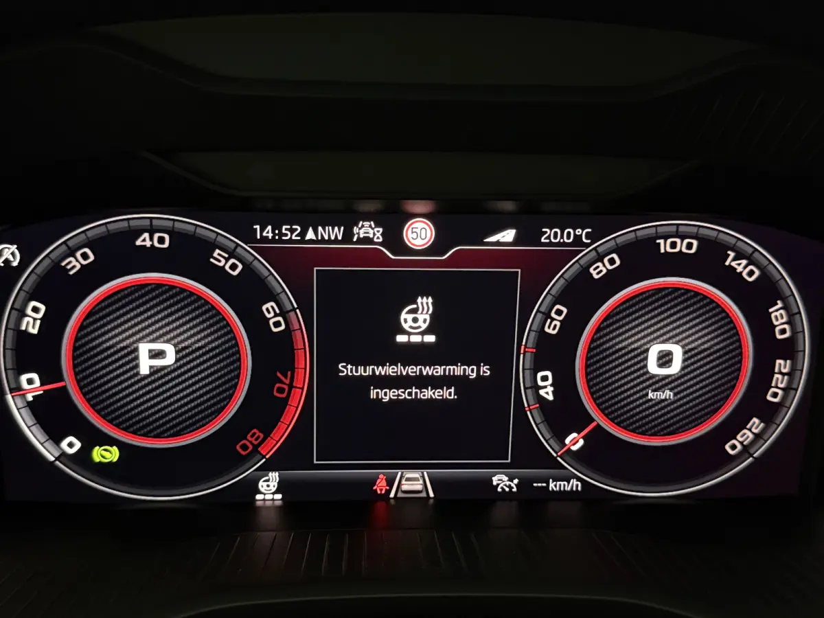1.5 TSI Sportline | Virtual | Camera | Sfeer | Carplay | Trekhaak | Canton | Memory | Stoel/Stuurverw. | NAP