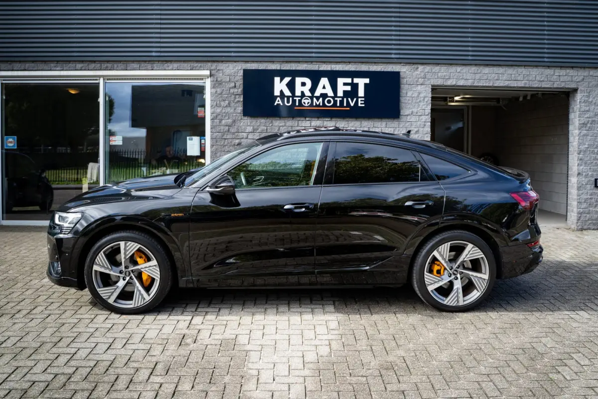 55 quattro S-Line BLACK EDITION 95 kWh | BTW-auto | Pano | Head-Up | 360 Camera | ACC | Top staat! |