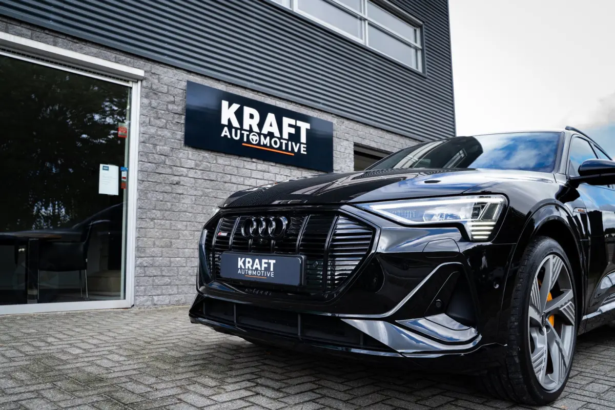 55 quattro S-Line BLACK EDITION 95 kWh | BTW-auto | Pano | Head-Up | 360 Camera | ACC | Top staat! |