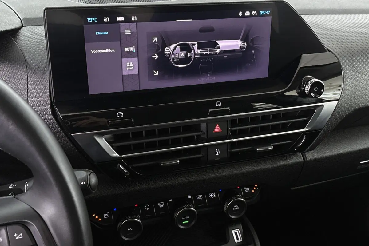 Max 50 kWh Leder Stuur-Stoelverwarming Massage Camera