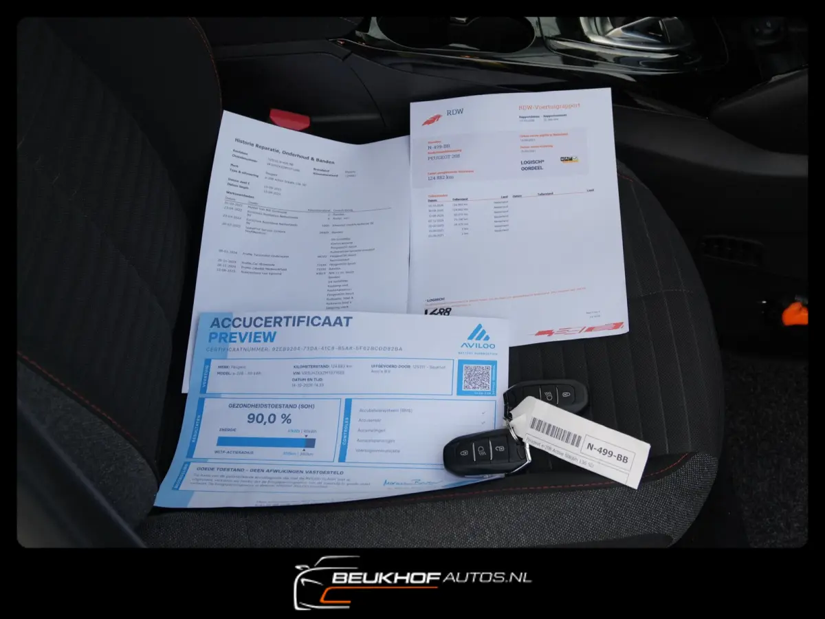 EV Active 50 kWh Carplay Navi Airco Soh90%