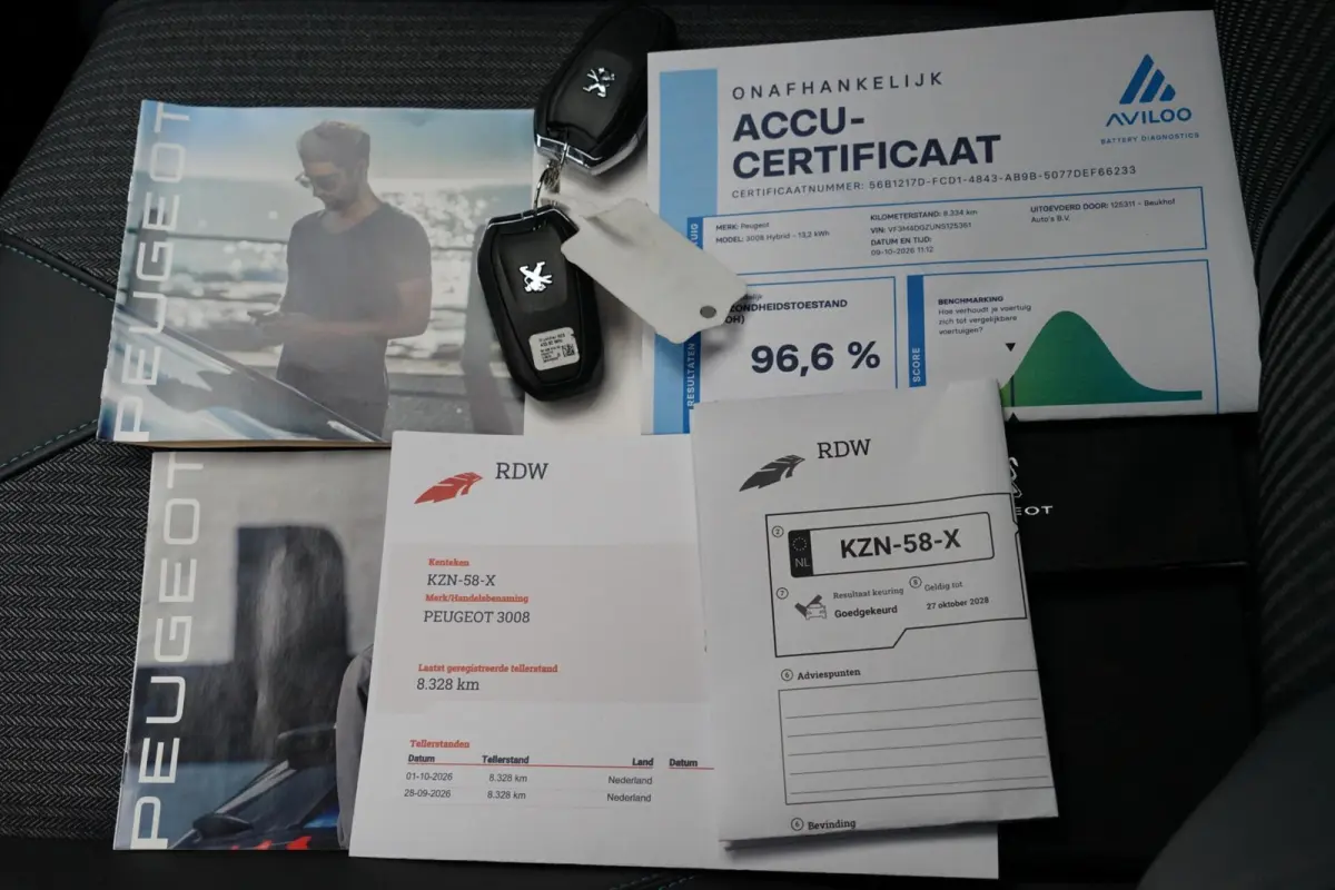 1.6 HYbrid 225 Allure, SOH 96 %, trekh. cam. keyless