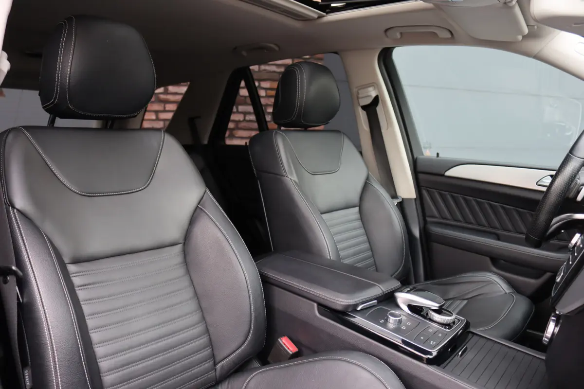 400 4MATIC AMG Line | Distronic+ | Luchtvering | Schuifdak | Trekhaak | Nappa-Leder | Surround Camera | Sfeerverlichting | Stoelverwarming | Dodehoekassistent |