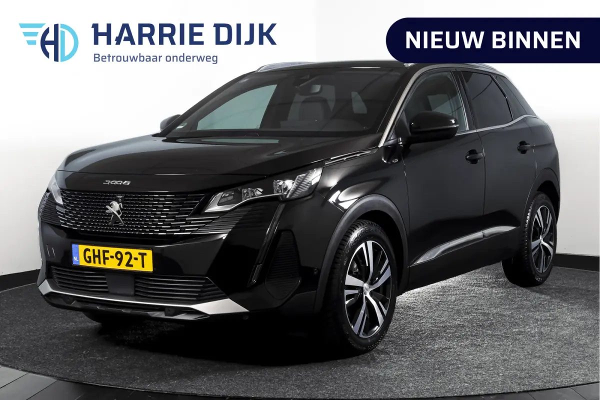 1.6 PureTech 180 PK GT - Automaat | Dig. Cockpit | Adapt. Cruise | Leder-+stoelverw. | Elek. stoelen | Camera | NAV | ECC | Elek. Klep | Afn. Trekhaak | LM 18" |