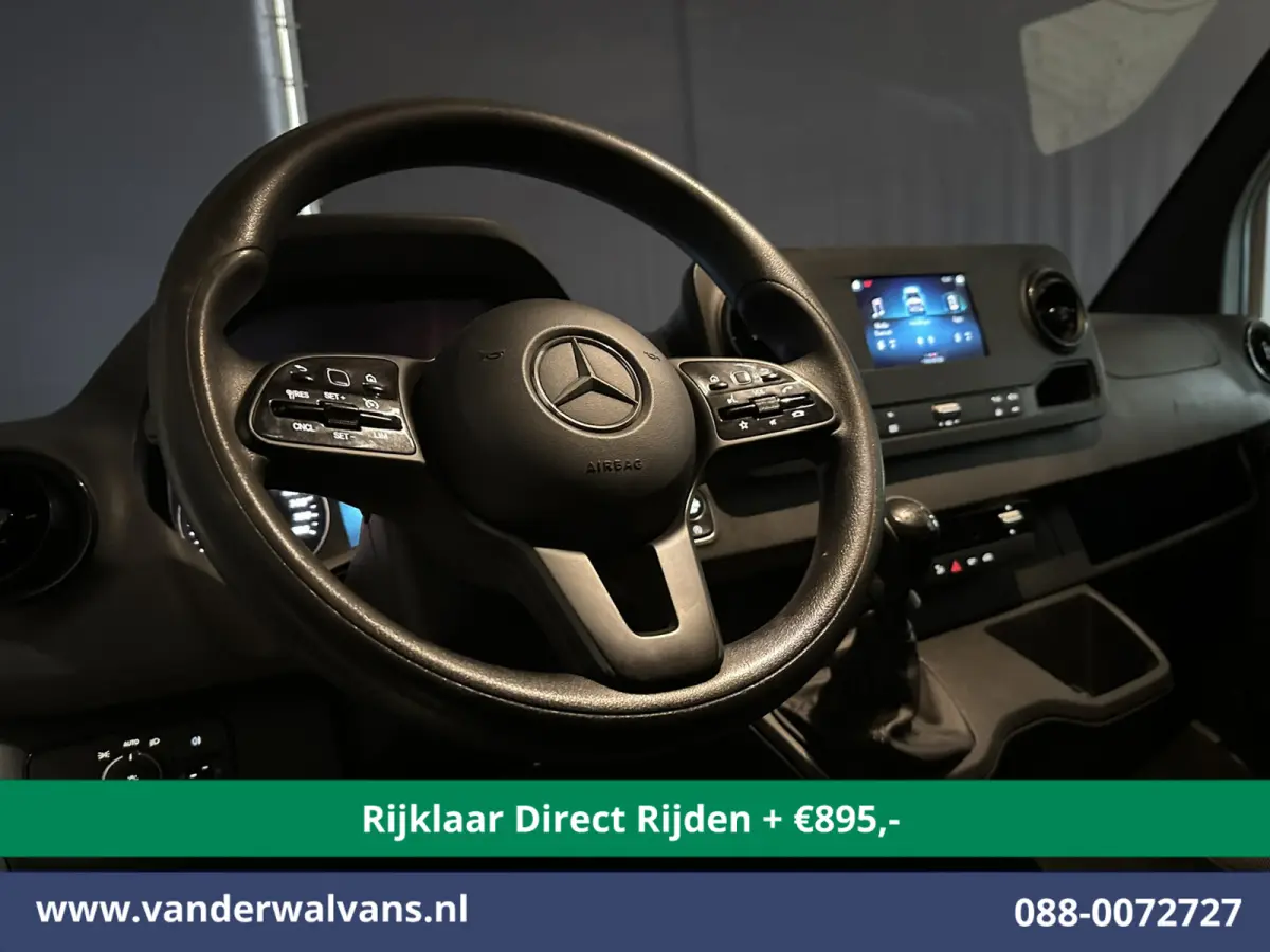 317 CDI 170pk L3H2 Euro6 *Rijklaar Direct Rijden* Airco | Camera | Apple Carplay | Cruisecontrol | Chauffeursstoel Android Auto, Stoelverwarming, Bijrijdersbank