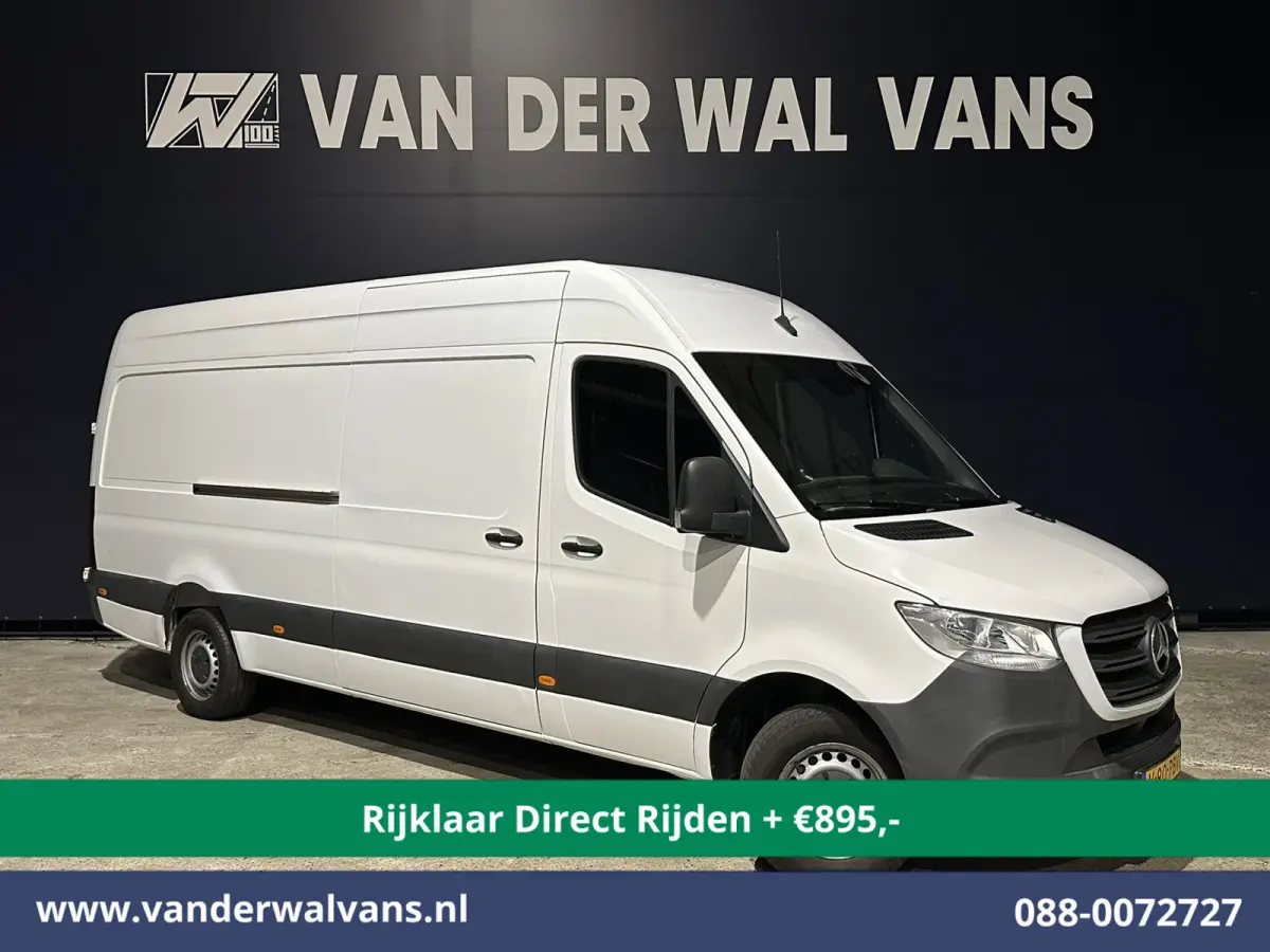 317 CDI 170pk L3H2 Euro6 *Rijklaar Direct Rijden* Airco | Camera | Apple Carplay | Cruisecontrol | Chauffeursstoel Android Auto, Stoelverwarming, Bijrijdersbank