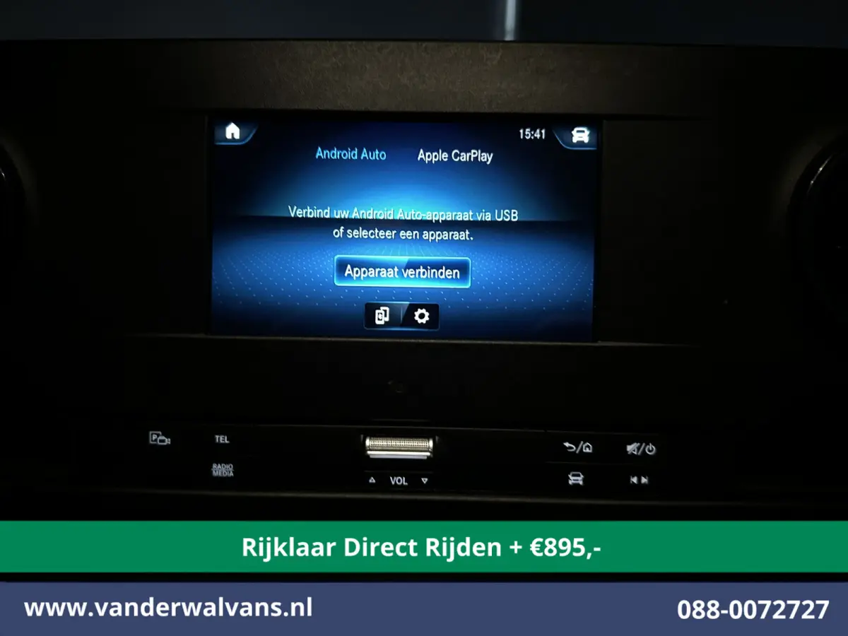 317 CDI 170pk L3H2 Euro6 *Rijklaar Direct Rijden* Airco | Camera | Apple Carplay | Cruisecontrol | Chauffeursstoel Android Auto, Stoelverwarming, Bijrijdersbank
