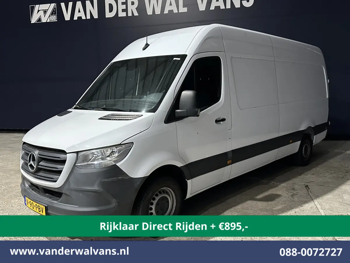 317 CDI 170pk L3H2 Euro6 *Rijklaar Direct Rijden* Airco | Camera | Apple Carplay | Cruisecontrol | Chauffeursstoel Android Auto, Stoelverwarming, Bijrijdersbank
