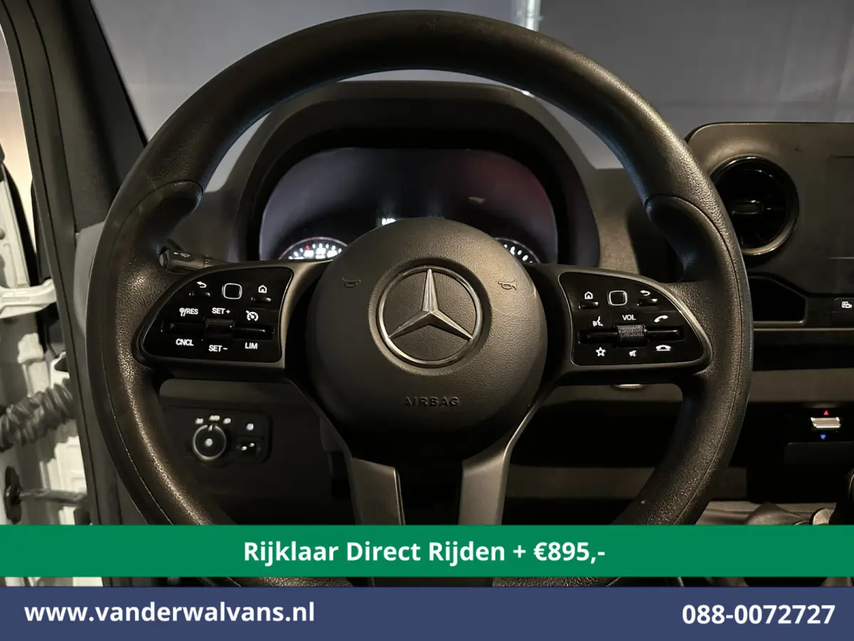 317 CDI 170pk L3H2 Euro6 *Rijklaar Direct Rijden* Airco | Camera | Apple Carplay | Cruisecontrol | Chauffeursstoel Android Auto, Stoelverwarming, Bijrijdersbank