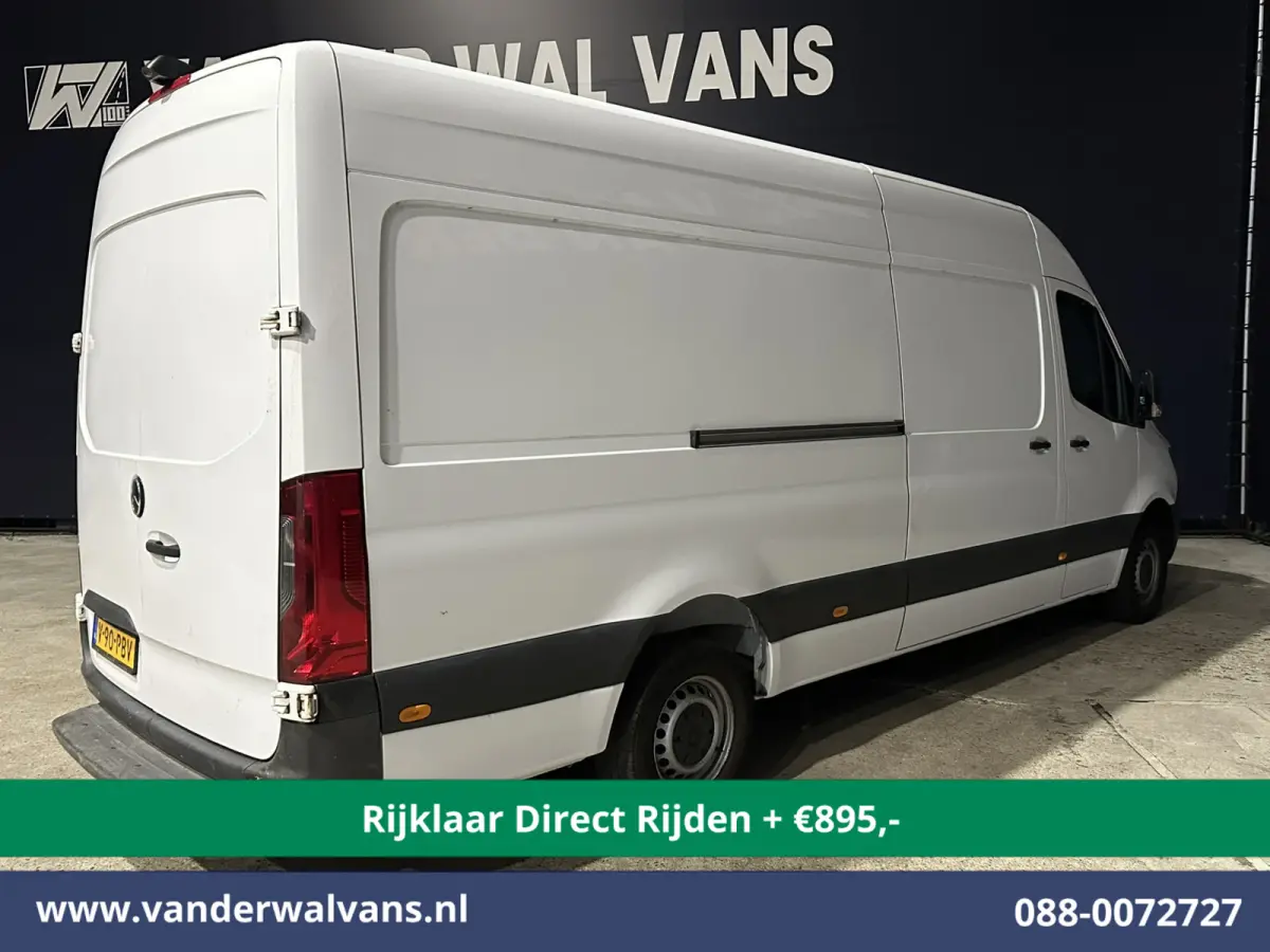 317 CDI 170pk L3H2 Euro6 *Rijklaar Direct Rijden* Airco | Camera | Apple Carplay | Cruisecontrol | Chauffeursstoel Android Auto, Stoelverwarming, Bijrijdersbank