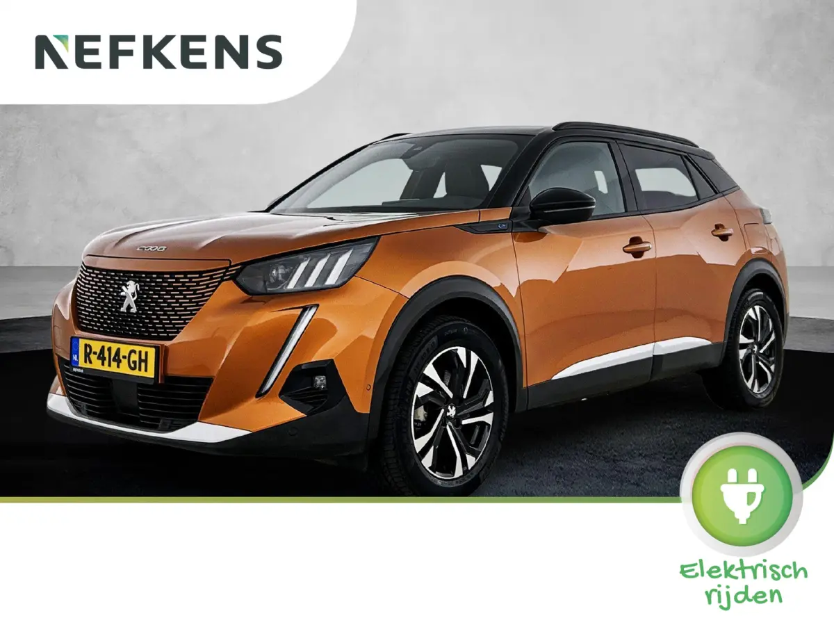 SUV EV GT 50 kWh 136pk | Accu 89% | 1-fase laden | Lage kilometerstand | Navigatie | Achteruitrijcamera | Full Led koplampen | 3D Cockpit | Climate Control | Cruise Control | Half Lederen sp