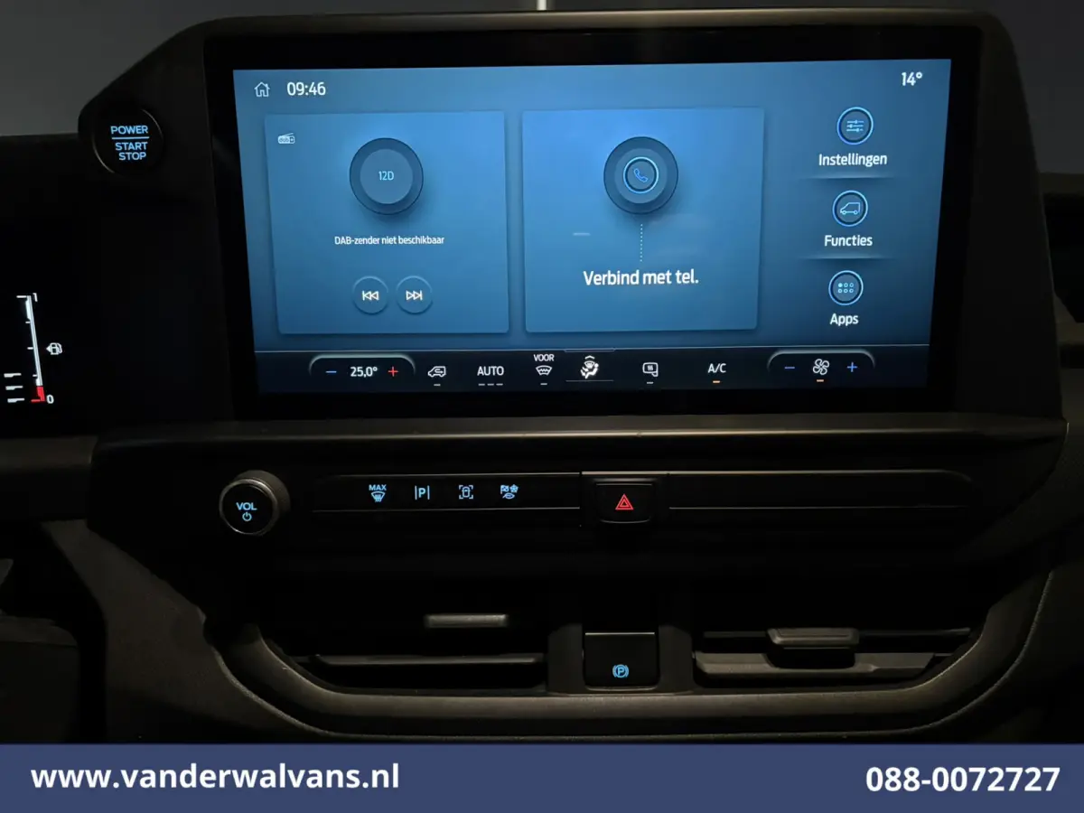 2.0 TDCI 136pk L2H1 Euro6 Airco | Leder | Camera | LED | Apple Carplay | Cruisecontrol Android Auto, Verwarmde Voorruit, Parkeersensoren, Bijrijdersbank, 2740kg trekvermogen