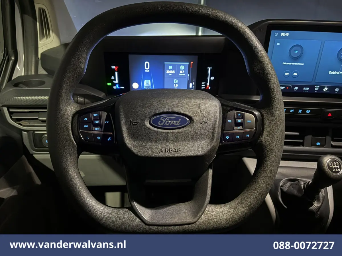 2.0 TDCI 136pk L2H1 Euro6 Airco | Leder | Camera | LED | Apple Carplay | Cruisecontrol Android Auto, Verwarmde Voorruit, Parkeersensoren, Bijrijdersbank, 2740kg trekvermogen