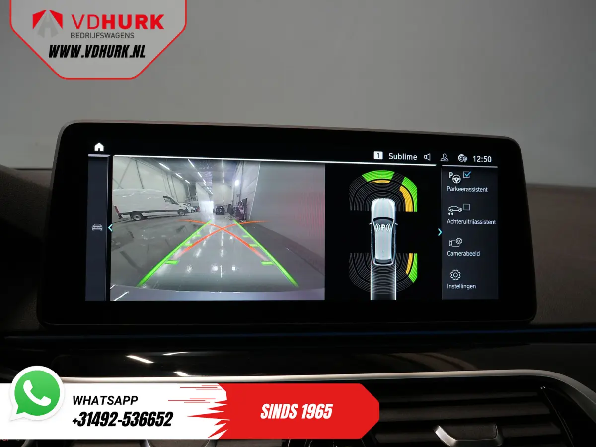 530e Hybrid 292 pk/ M-Sport & Shadow pak/ Garantie/ Onderhoud/ Pano/ Laser/ HUD/ H&K/ Leer/ Stoelverw./ Carplay/ Navi/ Clima/ Camera/ Trekhaak/ Alarm/ 20"