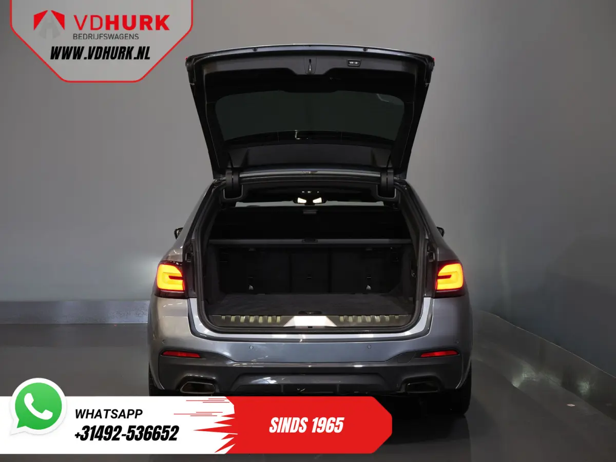 530e Hybrid 292 pk/ M-Sport & Shadow pak/ Garantie/ Onderhoud/ Pano/ Laser/ HUD/ H&K/ Leer/ Stoelverw./ Carplay/ Navi/ Clima/ Camera/ Trekhaak/ Alarm/ 20"