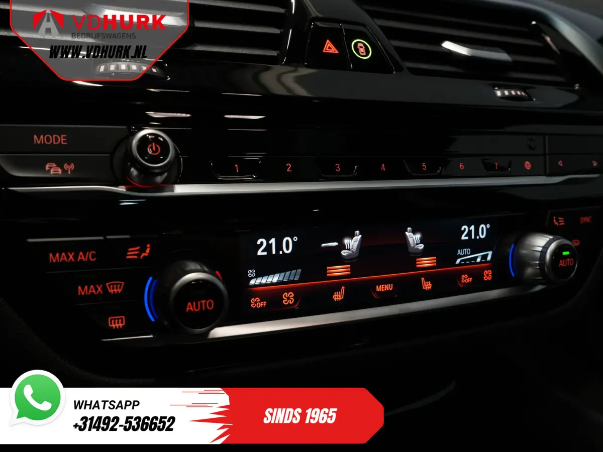 530e Hybrid 292 pk/ M-Sport & Shadow pak/ Garantie/ Onderhoud/ Pano/ Laser/ HUD/ H&K/ Leer/ Stoelverw./ Carplay/ Navi/ Clima/ Camera/ Trekhaak/ Alarm/ 20"