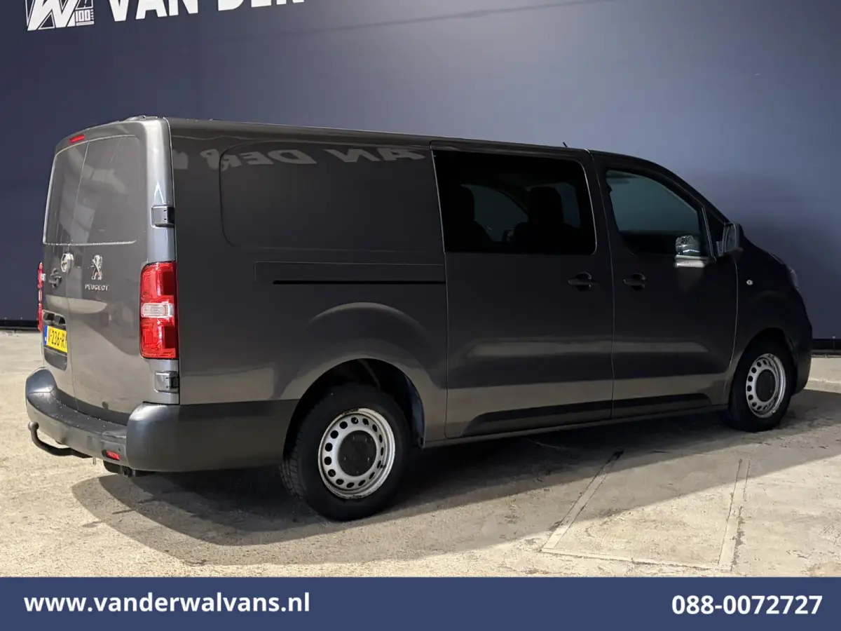 2.0 BlueHDI 123pk L3H1 Dubbele Cabine Euro6 Airco | 5-Zits | 2500kg Trekhaak Cruisecontrol, Parkeersensoren