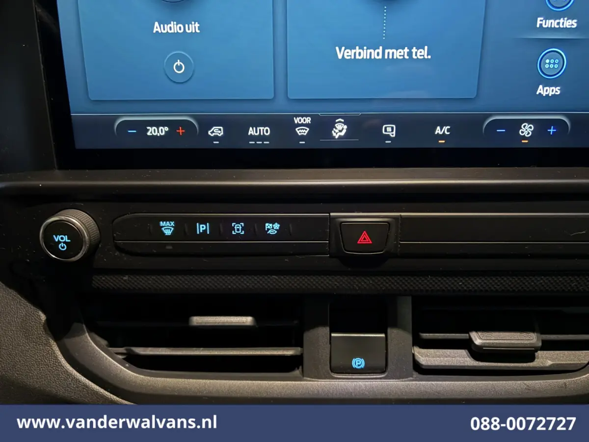 2.0 TDCI 136pk L2H1 Euro6 Airco | Camera | LED | Apple Carplay | Cruisecontrol Android Auto, Verwarmde Voorruit, Parkeersensoren, Bijrijdersbank, 2740kg laadvermogen