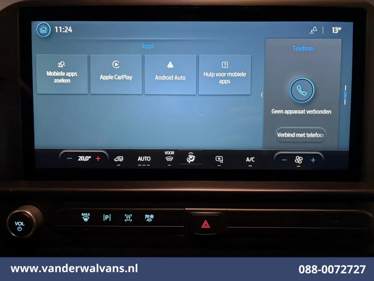 2.0 TDCI 136pk L2H1 Euro6 Airco | Camera | LED | Apple Carplay | Cruisecontrol Android Auto, Verwarmde Voorruit, Parkeersensoren, Bijrijdersbank, 2740kg laadvermogen