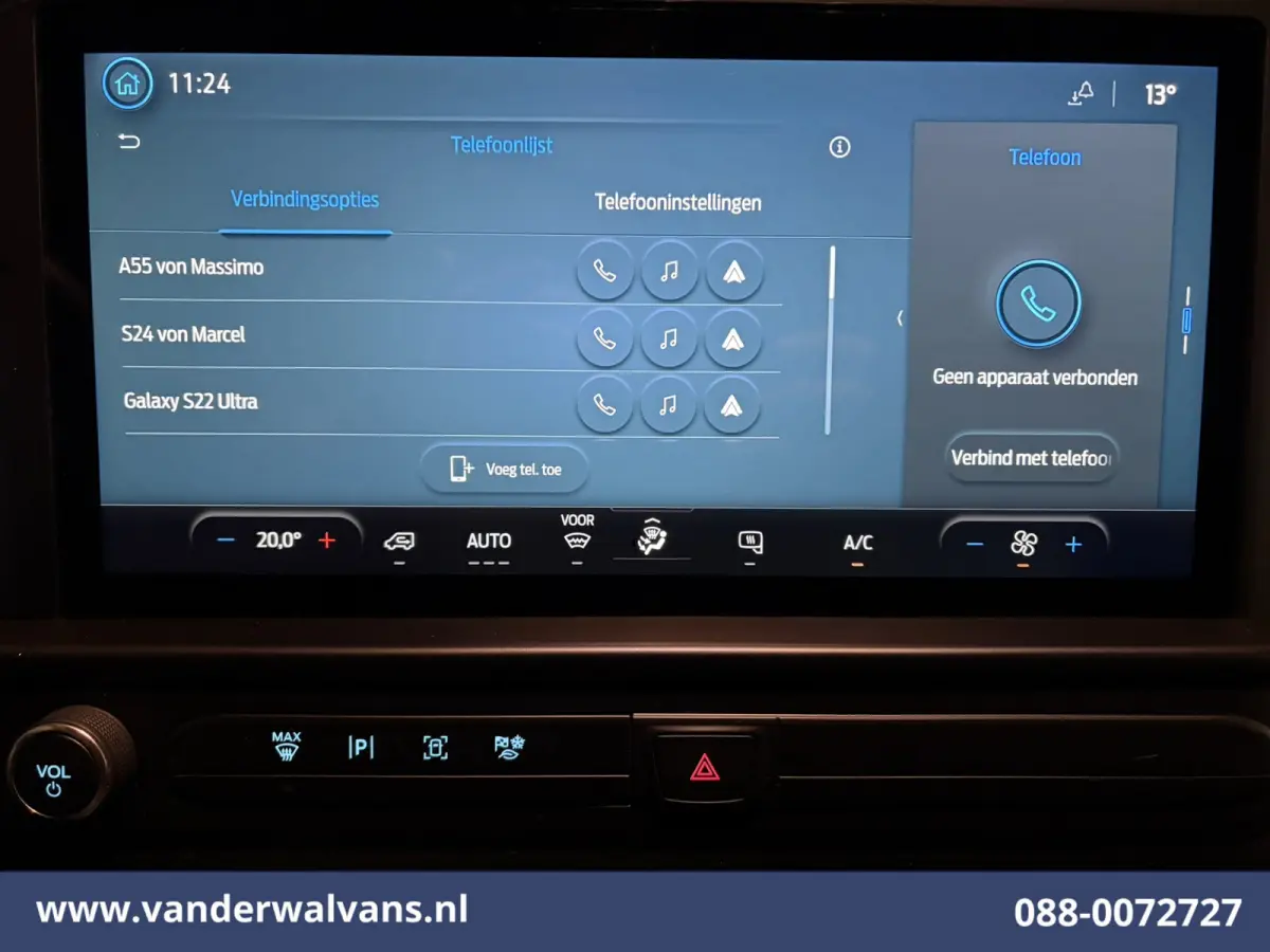 2.0 TDCI 136pk L2H1 Euro6 Airco | Camera | LED | Apple Carplay | Cruisecontrol Android Auto, Verwarmde Voorruit, Parkeersensoren, Bijrijdersbank, 2740kg laadvermogen