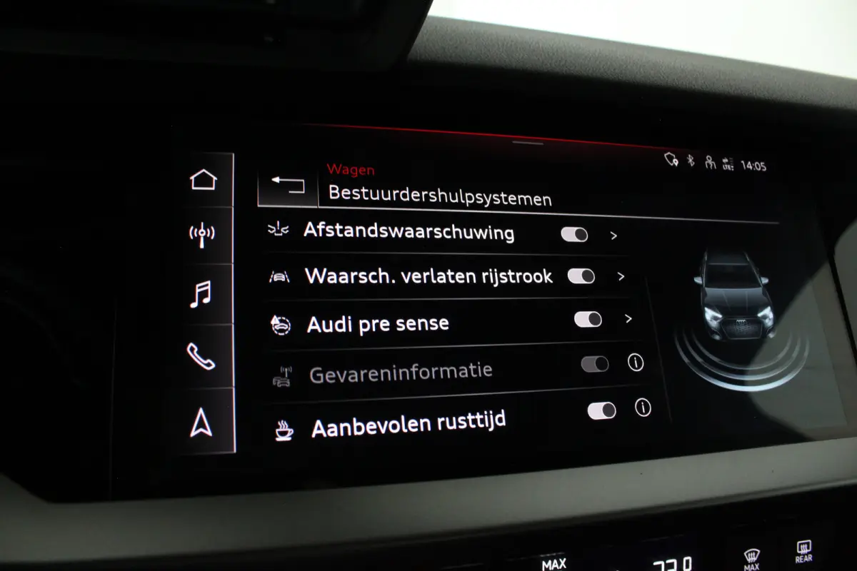 35 TFSI Advanced edition > 150pk/18 inch/Stoelverwarming/ Navarrablauw