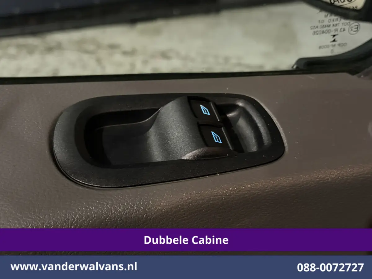 2.0 TDCI 131pk L3H2 Dubbele Cabine Euro6 Airco | 5-Zits | Navigatie | LED | Apple Carplay Cruisecontrol, Android Auto, Parkeersensoren