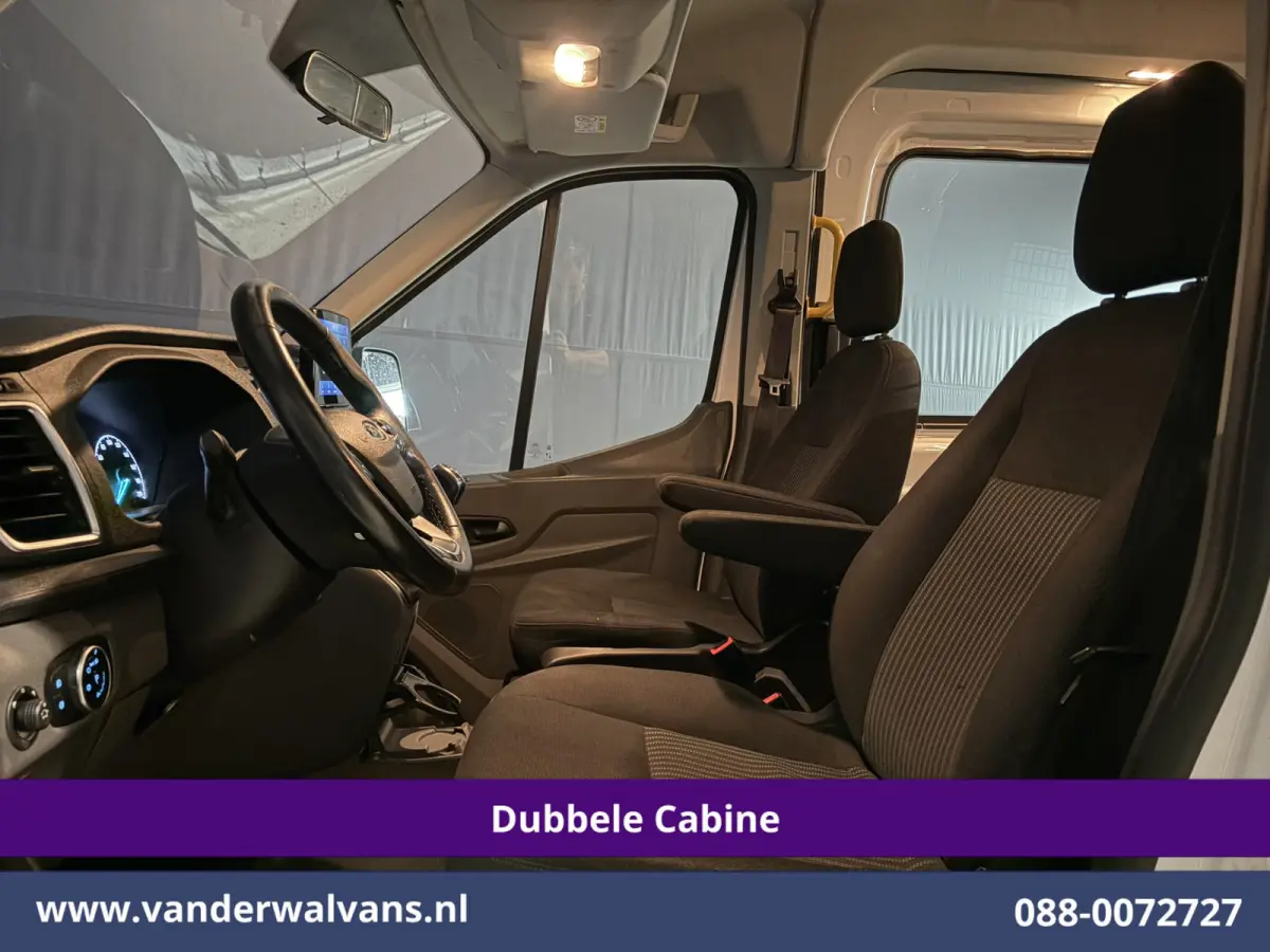 2.0 TDCI 131pk L3H2 Dubbele Cabine Euro6 Airco | 5-Zits | Navigatie | LED | Apple Carplay Cruisecontrol, Android Auto, Parkeersensoren