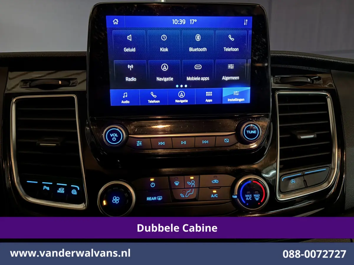 2.0 TDCI 131pk L3H2 Dubbele Cabine Euro6 Airco | 5-Zits | Navigatie | LED | Apple Carplay Cruisecontrol, Android Auto, Parkeersensoren