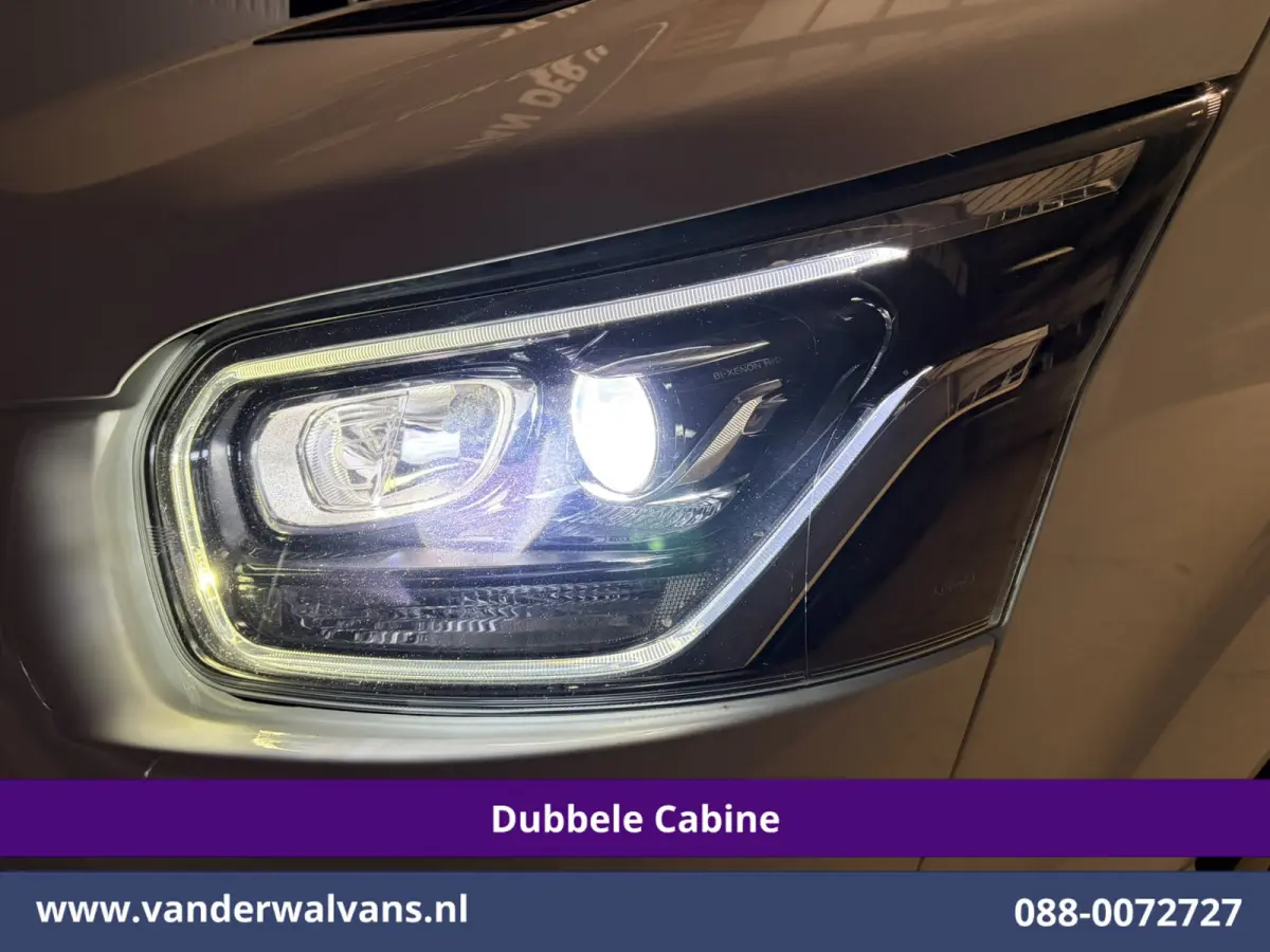 2.0 TDCI 131pk L3H2 Dubbele Cabine Euro6 Airco | 5-Zits | Navigatie | LED | Apple Carplay Cruisecontrol, Android Auto, Parkeersensoren