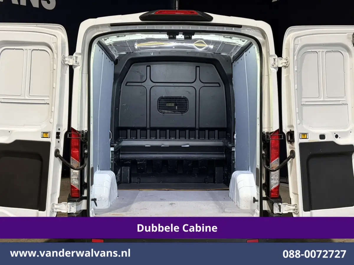 2.0 TDCI 131pk L3H2 Dubbele Cabine Euro6 Airco | 5-Zits | Navigatie | LED | Apple Carplay Cruisecontrol, Android Auto, Parkeersensoren