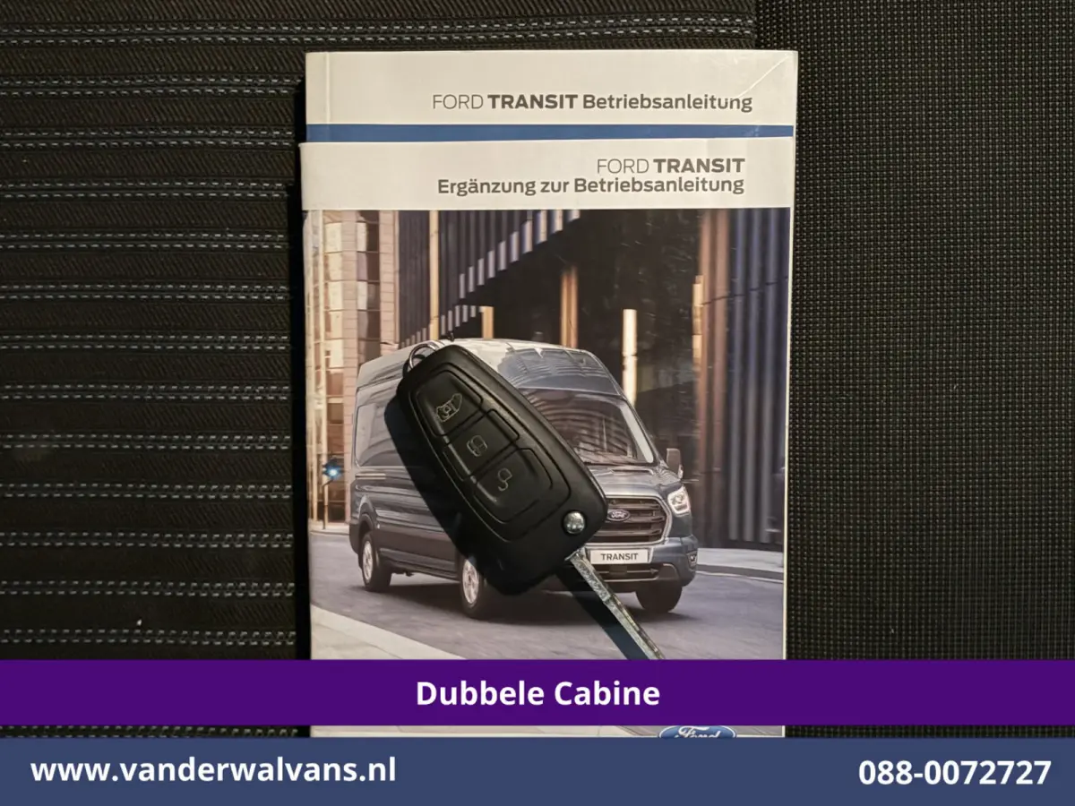 2.0 TDCI 131pk L3H2 Dubbele Cabine Euro6 Airco | 5-Zits | Navigatie | LED | Apple Carplay Cruisecontrol, Android Auto, Parkeersensoren
