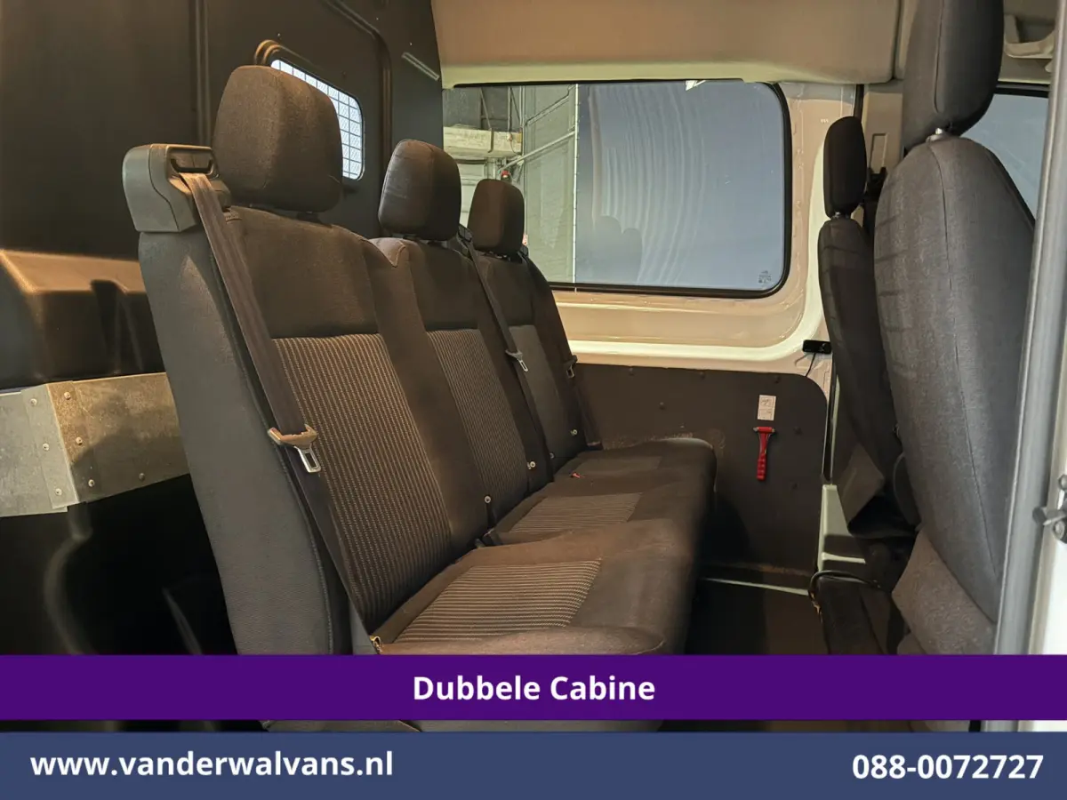 2.0 TDCI 131pk L3H2 Dubbele Cabine Euro6 Airco | 5-Zits | Navigatie | LED | Apple Carplay Cruisecontrol, Android Auto, Parkeersensoren