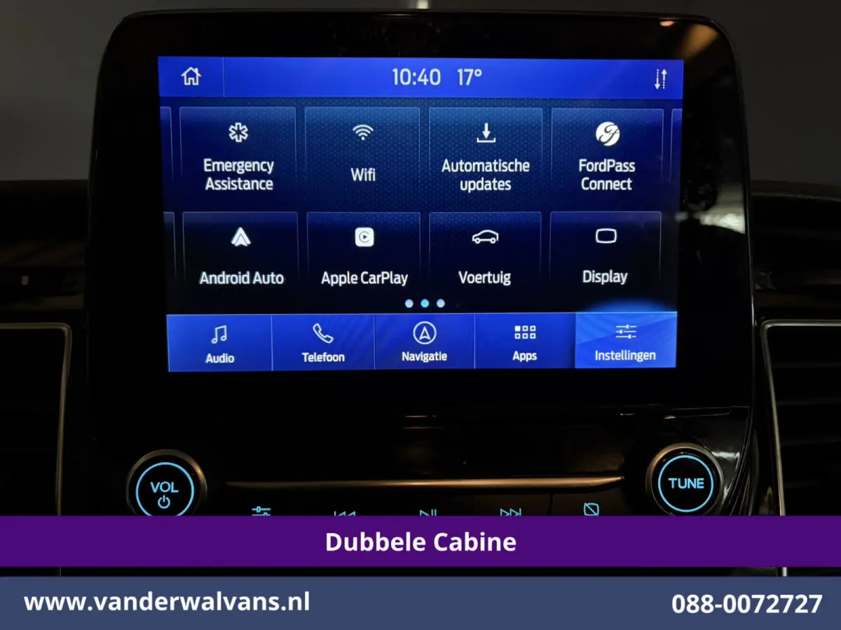 2.0 TDCI 131pk L3H2 Dubbele Cabine Euro6 Airco | 5-Zits | Navigatie | LED | Apple Carplay Cruisecontrol, Android Auto, Parkeersensoren