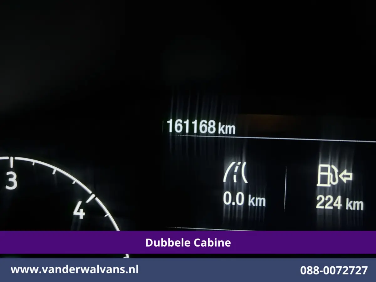 2.0 TDCI 131pk L3H2 Dubbele Cabine Euro6 Airco | 5-Zits | Navigatie | LED | Apple Carplay Cruisecontrol, Android Auto, Parkeersensoren