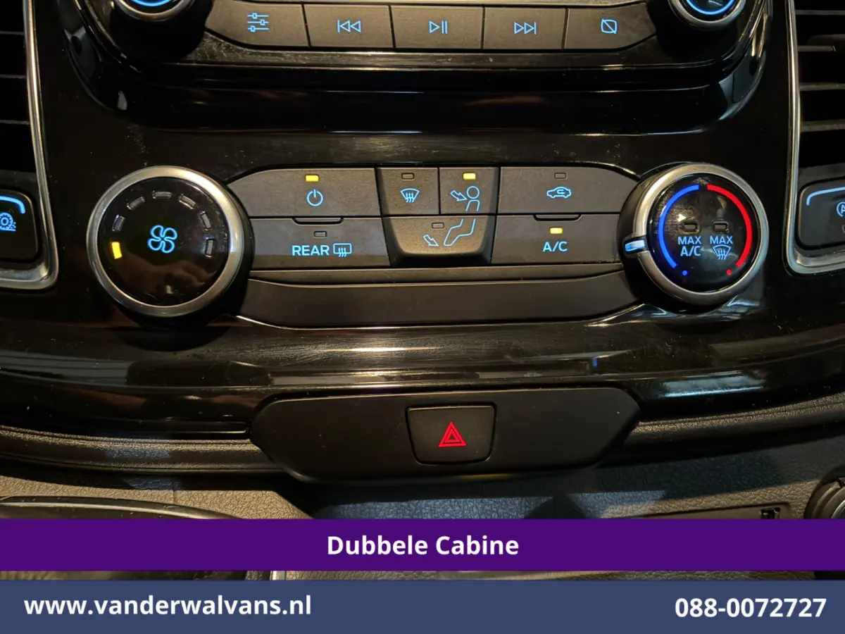 2.0 TDCI 131pk L3H2 Dubbele Cabine Euro6 Airco | 5-Zits | Navigatie | LED | Apple Carplay Cruisecontrol, Android Auto, Parkeersensoren