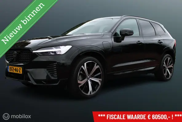 2.0 T6 Plug-in hybrid AWD Plus Black Edition, Panoramadak, 21 Inch LMV + Nieuwe banden, Stoel-stuuren achterbankverwarming, Trekhaak, Donker glas, Navi, App connect, Cruise, Clima