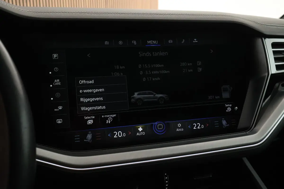3.0 TSi eHybrid 380pk 4MOTION Elegance Stoelventilatie 360Camera Trekhaak Keyless Panoramadak Leder Virtual Cockpit Navigatie