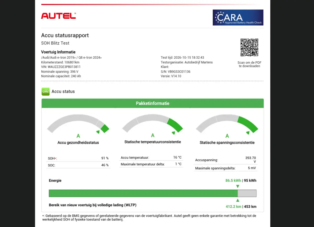 55 quattro S edition 408pk 95 kWh SOH 91% Leder Panoramadak ACC Trekhaak Camera Stoelverwarming Navigatie