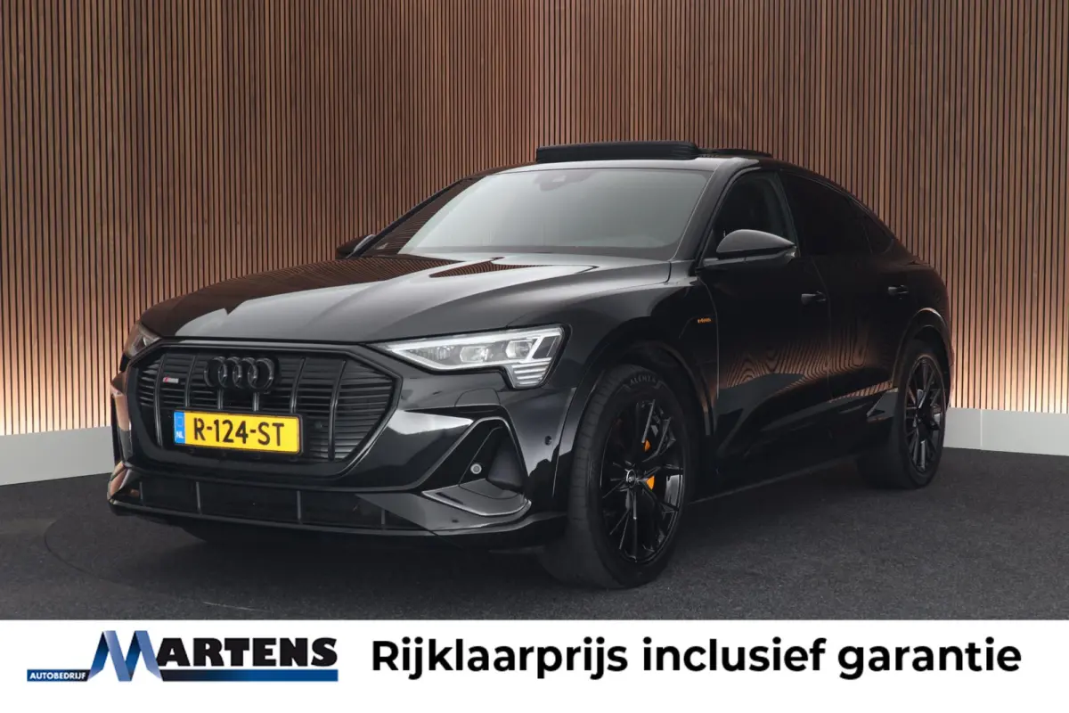 55 quattro S edition 408pk 95 kWh SOH 91% Leder Panoramadak ACC Trekhaak Camera Stoelverwarming Navigatie