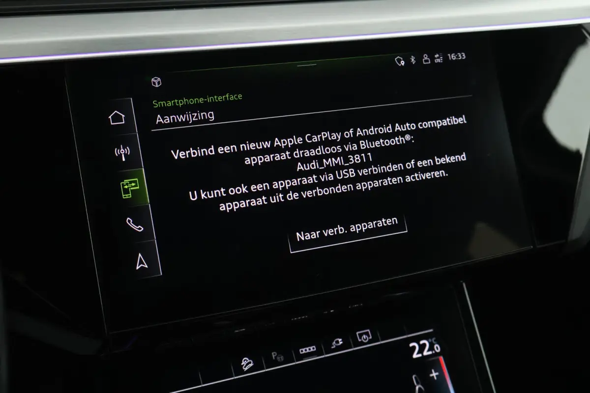55 quattro S edition 408pk 95 kWh SOH 91% Leder Panoramadak ACC Trekhaak Camera Stoelverwarming Navigatie
