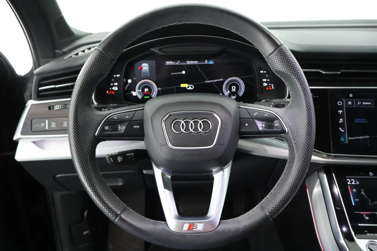 55 TFSI e 381pk quattro Pro Line S Trekhaak 360Camera B&O Head-Up Keyless Virtual Cockpit Luchtvering Panoramadak 2x S-Line
