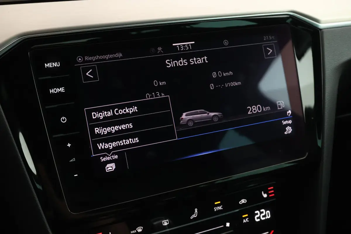 1.5 TSI 150pk DSG R-Line Business + Keyless Panoramadak 360Camera Stoelverwarming Virtual Cockpit Navigatie