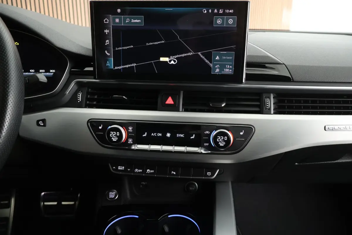 40 TFSI 204pk quattro S edition Camera Keyless Stoelverwarming Memory Massage ACC Navigatie 2x S-Line